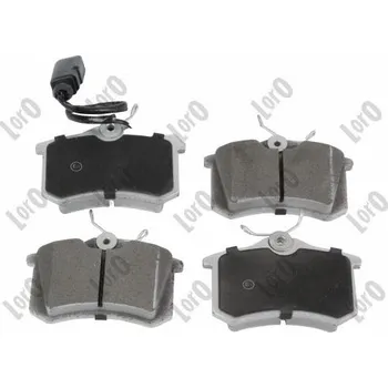 Brzdová destička Sada brzdových destiček, vždy 4 kusy v sadě ABAKUS 231-02-012