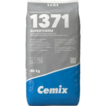 Omítka Cemix 1371 SUPERTHERM zakládací malta 20 kg