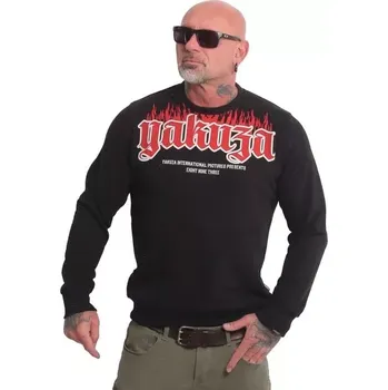 Pánská mikina Yakuza mikina FcK SOCIETY PB 25014 Black