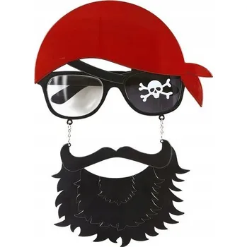 Sluneční brýle Pirátské brýle s vousy