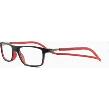 Brýle na čtení Slastik Jabba 006, černá/červená, dioptrie: +2,00