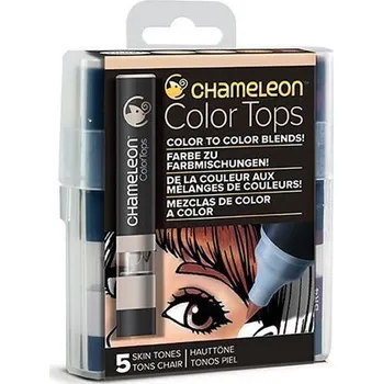 Výtvárné potřeby Set Chameleon Color Tops, 5ks - tělové tóny