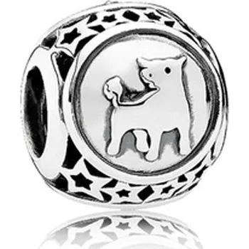 Přívěsek NUBIS® Stříbrný přívěsek korálek znamení býk - B0020-05