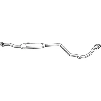 Tlumič výfuku Střední tlumič výfuku BOSAL 285-275