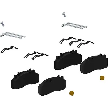 Brzdová destička Sada brzdových destiček, kotoučová brzda WABCO 12999737VT