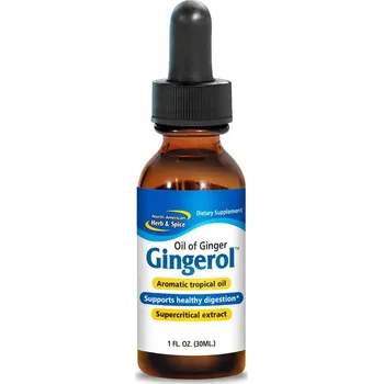 Lék při potížích s trávením NAHS | Superkritický zázvorový extrakt - Gingerol koncentrovaný extrakt v olivovém oleji - 30 ml