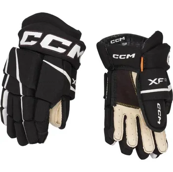 Hokejové rukavice Rukavice CCM Tacks XF Pro SR, Senior, 15", černá-bílá CCM