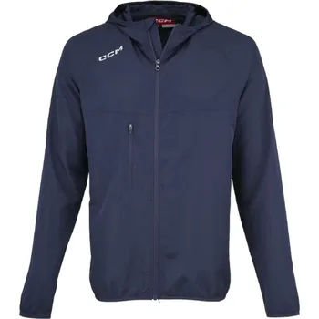 Pánská bunda Bunda CCM Windbreaker Training SR, Senior, XXL, tmavě modrá CCM