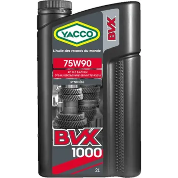 Autodíl Převodový olej YACCO BVX 1000 75W-90, 2L