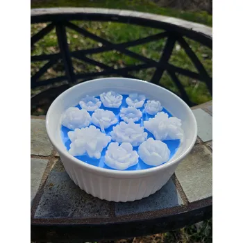 Svíčka Dekorativní svíčka květy