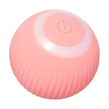 Hračka pro kočku Interaktivní míček PetGravity v.2 pro kočky Růžová