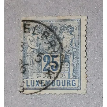 Sběratelství Známka Lucembursko, 25C, Mi.52A#