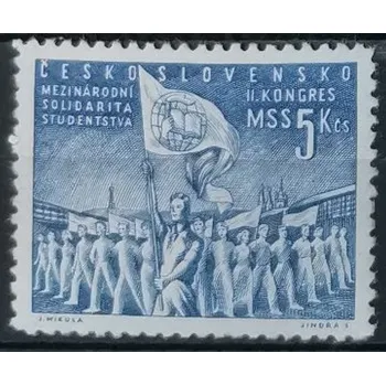 Poštovní známka Známka ČSR, 5 Kčs, Pof.553**