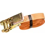 Upínací popruh s ráčnou, 800 kg, bez háků