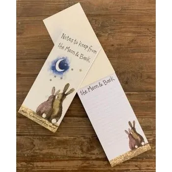 Set školních potřeb Lista zakupów z magnesem MNP20 Księżyc