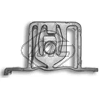 Tlumič výfuku Zarážka, tlumič výfuku Metalcaucho 49014