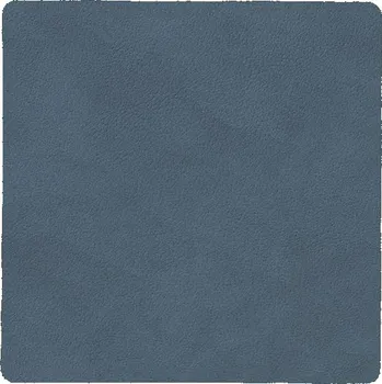 Podtácek Podtácek SQUARE NUPO 10 x 10 cm, tmavě modrá, kůže, LIND DNA - doprava zdarma od 2999 Kč
