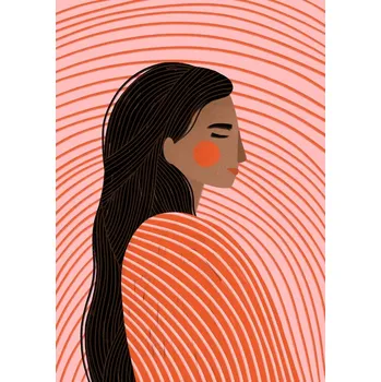 Plakát Plakát, Obraz - With the Lines