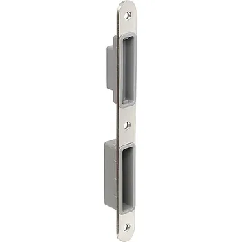 Visací zámek Protiplechy v šířce 18 mm pro magnetické zámky RICHTER EN.304M.PLCH.18, richter stříbná