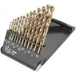 TOPEX Sada vrtáků 1,5-6,5mm HSS-Co 5%, 13ks - GRAPHITE