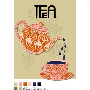 Plakát Plakát, Obraz - Tea Time Poster, Annick