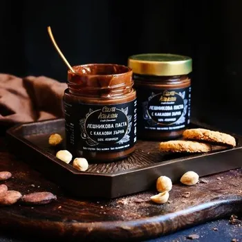 CASA KAKAU Řemeslný lískooříškový krém s kakaovými kousky 200 g