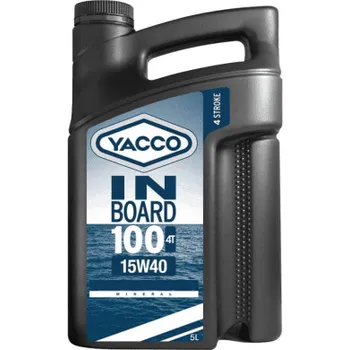 Autodíl Motorový olej YACCO Inboard 100 4T 15W-40, 2L