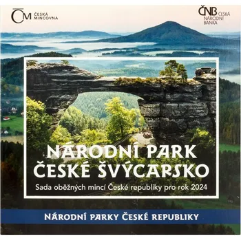 Česká mincovna Sada oběžných mincí národní park České Švýcarsko 2024 Standard 126 g