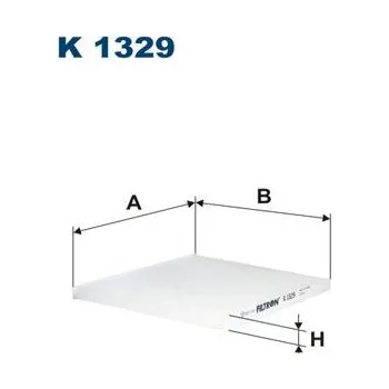 Ventilátor topení a klimatizace Filtr, vzduch v interiéru FILTRON K 1329