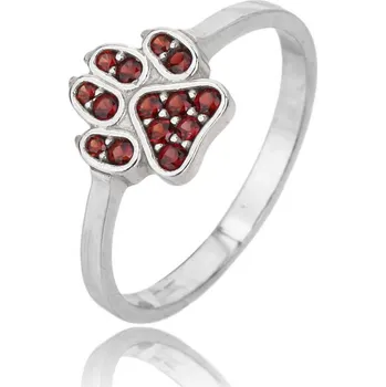 Řetízek Český Granát Jan Kos Jewellery Stříbrný prsten granát 12108245007.54