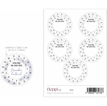 samolepka Fleppi Samolepky Zvyk pro tento měsíc