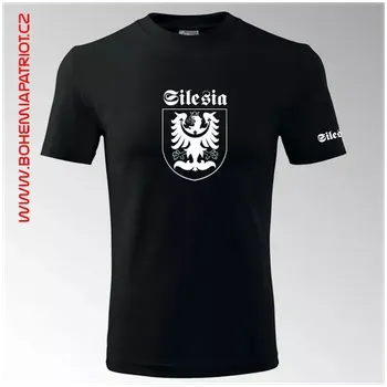 Pánské tričko Tričko s potiskem Silesia 6T - černá / 3XL