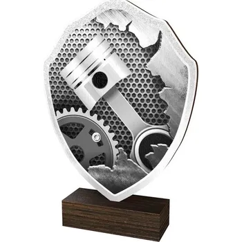 Poháry Bauer Dřevěná plaketa TFRW402 | Motorsport