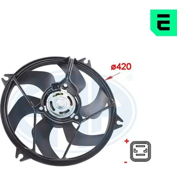 Chladič motoru Větrák, chlazení motoru ERA 352042