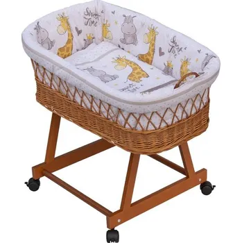 košík pro miminko Scarlett Nebula proutěný košík pro miminko béžový