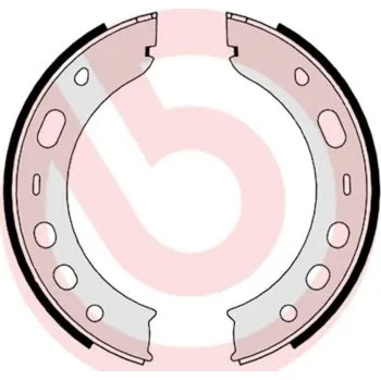 Brzdová čelist Sada brzdových čelistí, parkovací brzda BREMBO S 65 503