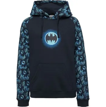 Chlapecké oblečení Chlapecká mikina Warner Bros BATMAN POWER HOODIE 116/122 Tmavě modrá, Modrá
