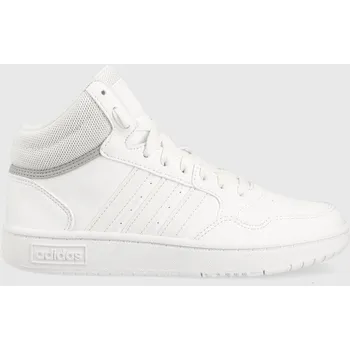 Dětská móda Sneakers boty adidas Originals HOOPS MID 3. K GW0401 bílá 00X, EUR 28