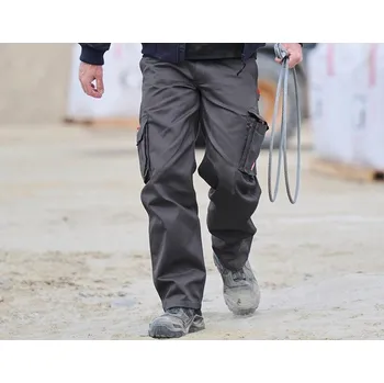 montérky Strauss Kargo kalhoty velikost 102 antracit