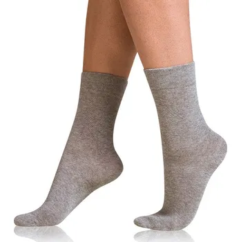 Dámské ponožky Bellinda COTTON COMFORT SOCKS BE496845 šedý melír 35 - 38