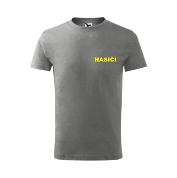 Chlapecké tričko Šedé dětské triko pro hasiče