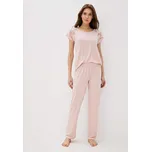 Luisa Moretti Dámské bambusové pyžamo SUSANA Barva: Růžová, Velikost: S