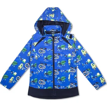 Chlapecká bunda Chlapecká jarní softshellová bunda WOLF B2363 modrá Velikost: 110-116