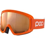 Alpina Lyžařské dětské brýle POCito Opsin Fluorescent Orange/Partly Sunny Light Orange