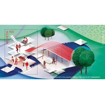 Poštovní známka (2022) MiNr. 2815 ** Block 90 - Švýcarsko - Krypto známka 2.2 (Nora Longatti)