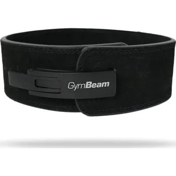 Sport Fitness opasek LEVER Black/Orange - GymBeam Velikost: M, Barva: oranžová