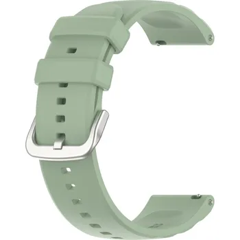 VSECHNONAMOBIL 97498 SILICONE Vyměnitelný řemínek pro Amazfit GTR 4 světle zelený