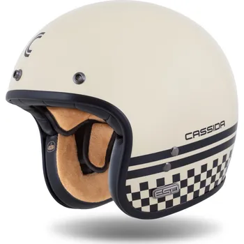 Auto-moto Otevřená helma CASSIDA Eso Forty Nine, (černá, krémová), vel. M