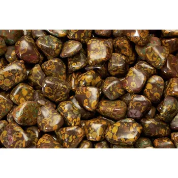 Šperk Jaspis Ajooba tromlovaný Indie, vel. L