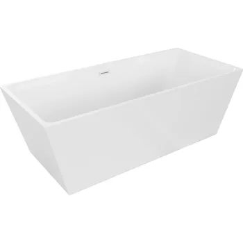 Vana Mexen Lita volně stojící vana 170 x 75 cm, bílá, bílý přepad - 52121707500-20 Volně stojící vany